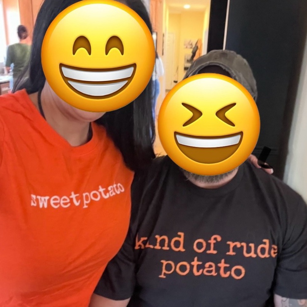 Funny couples holiday T-shirts